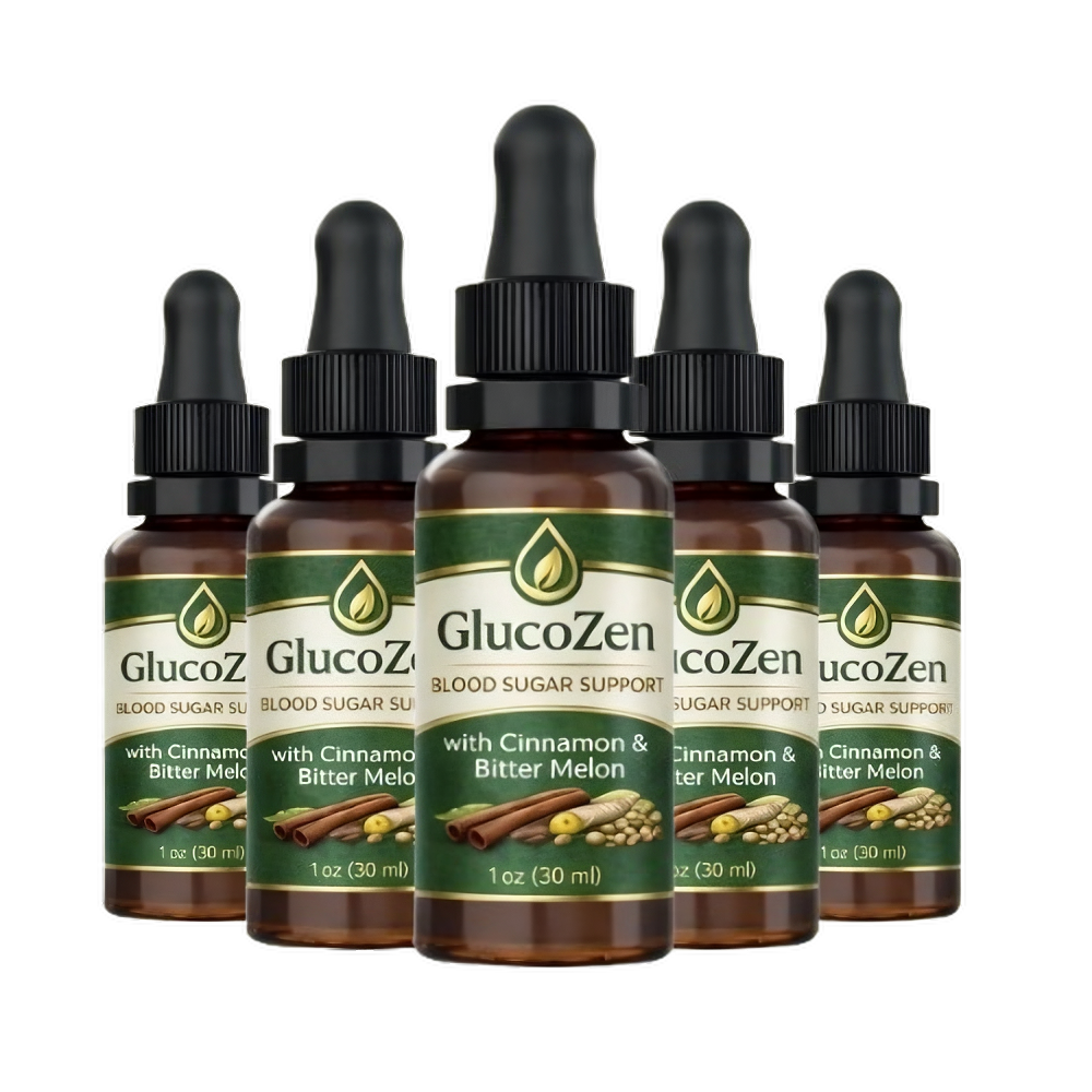 GlucoZen 5 bottles